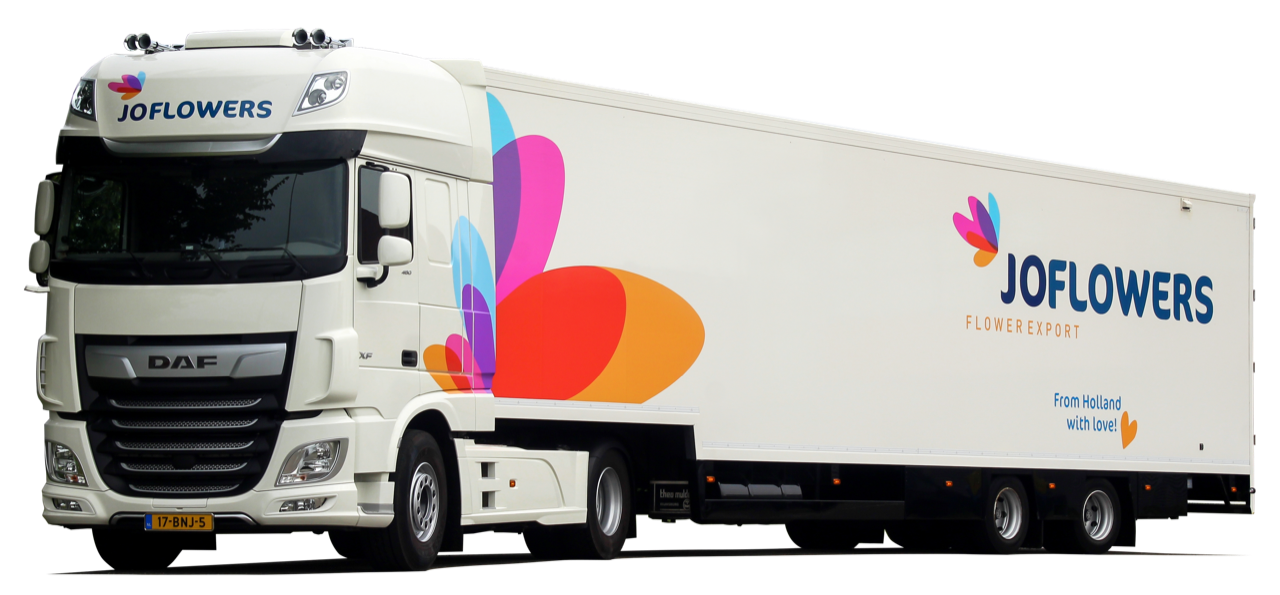 The truck of Joflowers